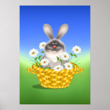 Conejito de pascua impresiones
