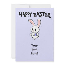 Conejito de pascua minúsculo comunicados personales 