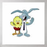 conejito de pascua poster