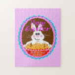 Conejito de pascua puzzle con fotos