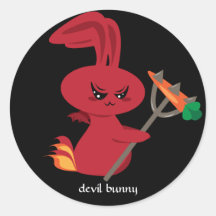 Conejito del diablo etiquetas  