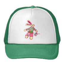 Conejito del jardín gorros  