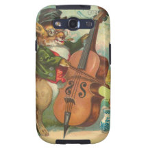 Conejito del vintage que hace música