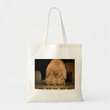 conejito inocente bolsas de mano