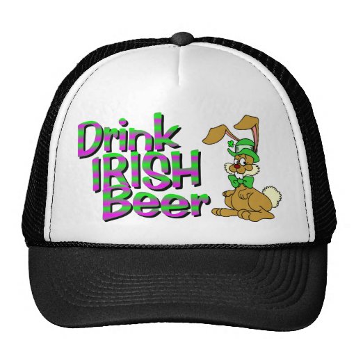Conejito irlandés de la cerveza de la Gorra-Bebida