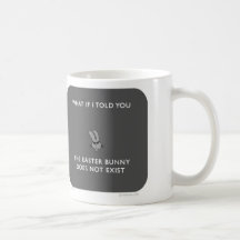 conejito pascua de los badass del waitwot ww051 taza