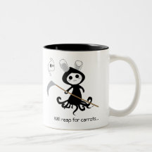 Conejito severo taza de café