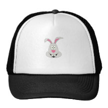 Conejito tonto en las camisetas y los regalos gorras de camionero
