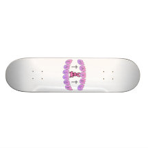 Conejito y cruz felices de pascua patinetas personalizadas
