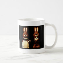 Conejitos del chocolate tazas