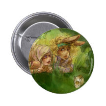 Conejitos en un arbusto pins