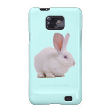 Conejo de conejito lindo de Kawaii Samsung Galaxy SII Funda