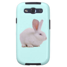 Conejo de conejito lindo de Kawaii Samsung Galaxy S3 Carcasas