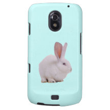 Conejo de conejito lindo de Kawaii Galaxy Nexus Carcasas