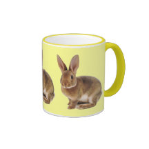 Conejo de conejito lindo de Kawaii Tazas De Café