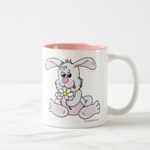Conejo de conejito taza de café