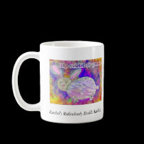 Conejo de la paz [taza] tazas
