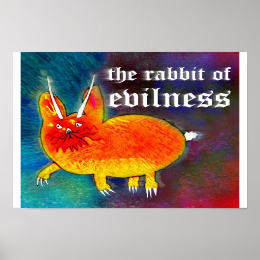 Conejo del Evilness [poster]