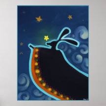 Conejo soñador poster