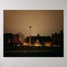 Coney Island en la noche, pequeña Impresiones