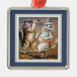 Confeti antropomorfo del tiro de los gatos que va  adorno de reyes