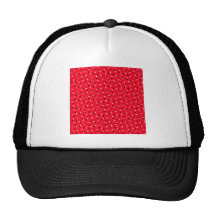 Confeti rojo gorros  