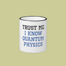 Confianza de la física de Quantum tazas