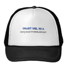Confíe en que yo es fisioterapeuta gorras de camionero