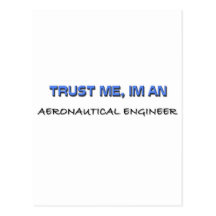 Confíe en que yo es ingeniero aeronáutico postal