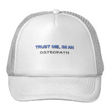 Confíe en que yo es osteópata gorros bordados