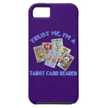 Confíe en que yo es un lector de la carta de tarot iPhone 5 cárcasas