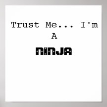 Confíeme en… Soy A, NINJA Impresiones