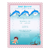 Conforme a la invitación de la ducha de la niña de