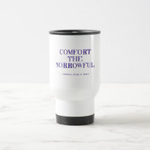 Conforte el triste taza de café