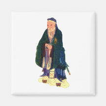 Confucio Imán Para Frigorifico