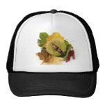 Conker dulce con las hojas gorros  