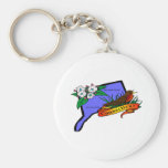 Connecticut Llavero Personalizado