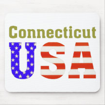 ¡Connecticut los E.E.U.U.! Alfombrillas De Ratones
