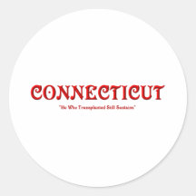 Connecticut Pegatina