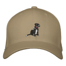 Connie bordó el gorra gorro bordado