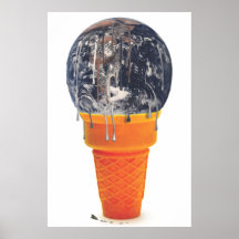 Cono de Earthcream Posters