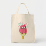 Cono de helado del monstruo de los dientes agudos bolsas