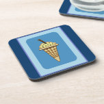 Cono de helado posavaso
