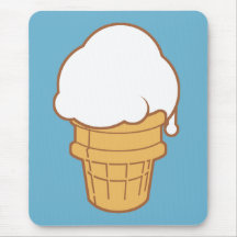 Cono de helado tapetes de raton