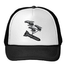 Conocimiento del arma nuclear gorros bordados