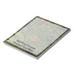 Conos y ramas del pino libretas para notas