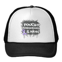 Conquered de general Cancer I Fought ganada Gorro De Camionero