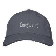 Conquístelo gorra del piso 47 gorra de beisbol bordada