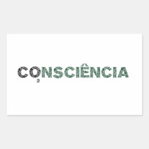 Consciência Adesivos Em Forma Retangular
