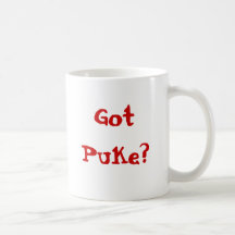 ¿Conseguido Puke? Taza De Café